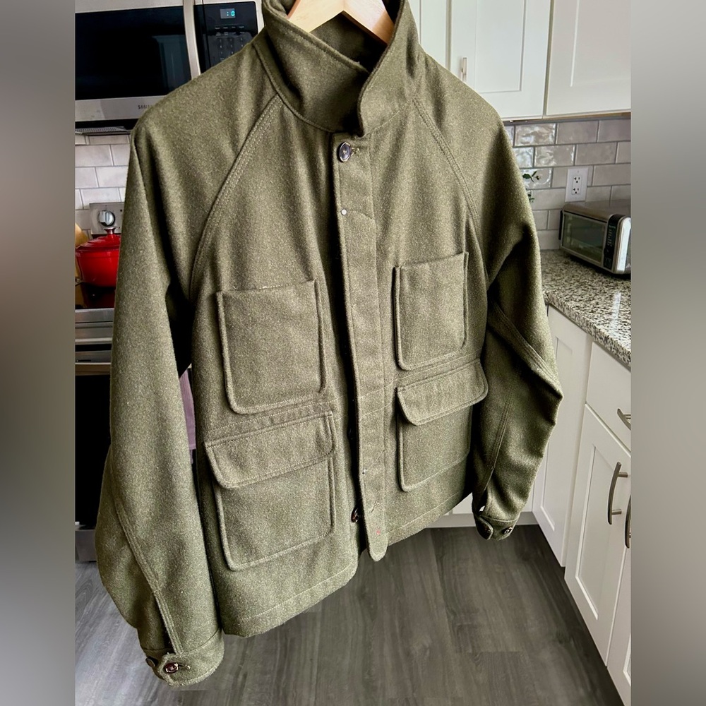 Apolis Wool Chorecoat Olive